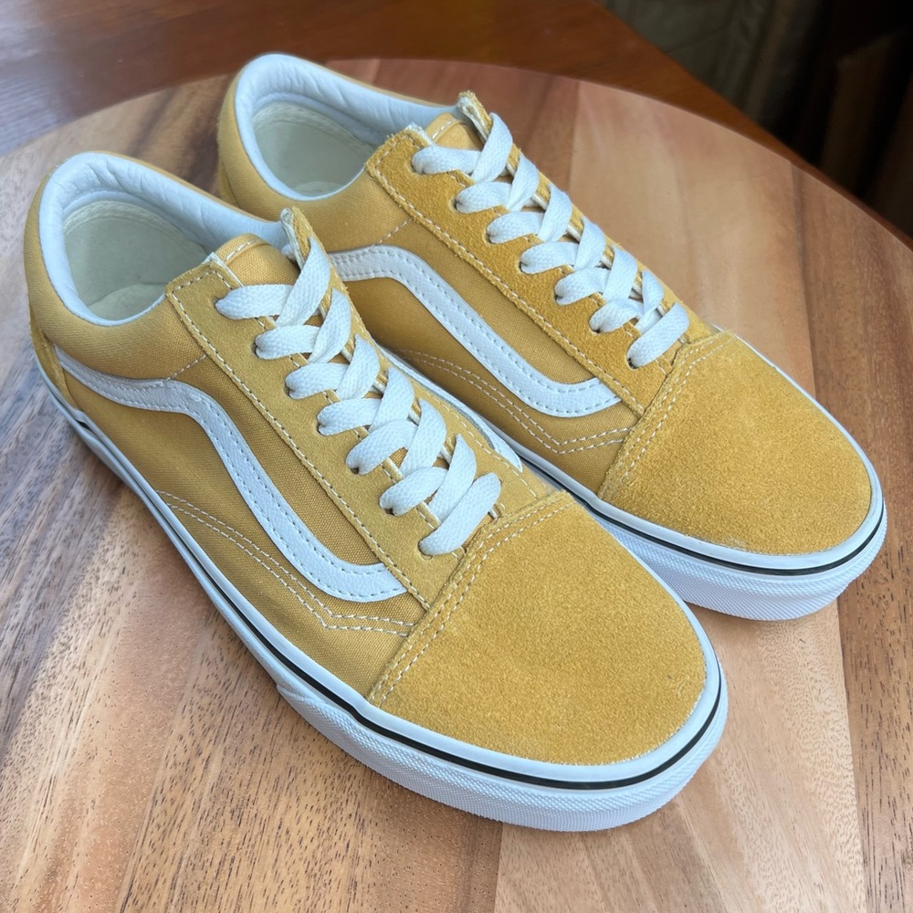 Vans Old Skool Mustard Yellow Sneakers Shoes M6